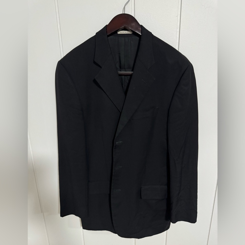 Gianni Manzoni Mens 3-button Italian Wool Jacket tailored w/ticket: 38R